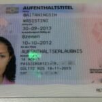 PURCHASE RESIDENCE PERMIT CARDS FOR SALE