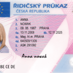 Czech Republic Driver’s License Available for Sale