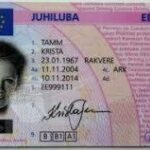 Order Estonia Fake Driver’s License for Sale
