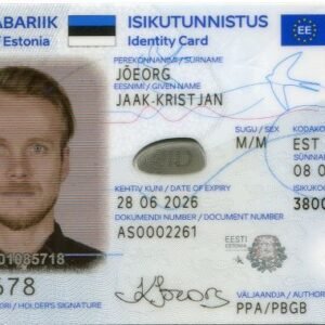 Buy Estonia ID Cards For Sale